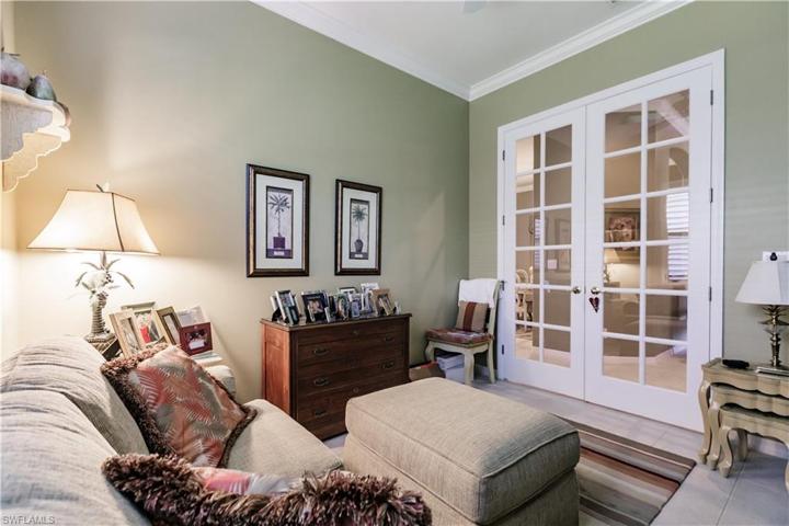 Den- possible 4th bedroom with french doors