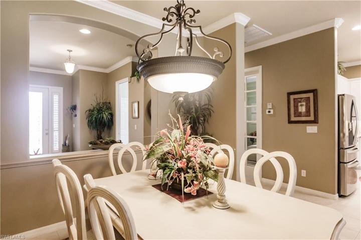 Dining room looking to foyer