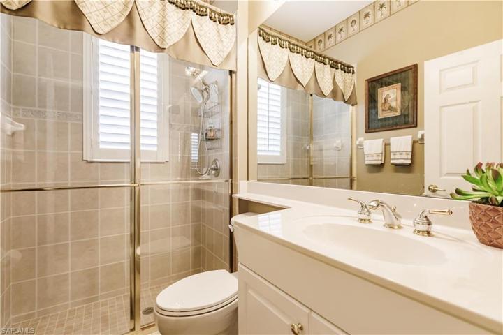Guest bath, walk-in shower