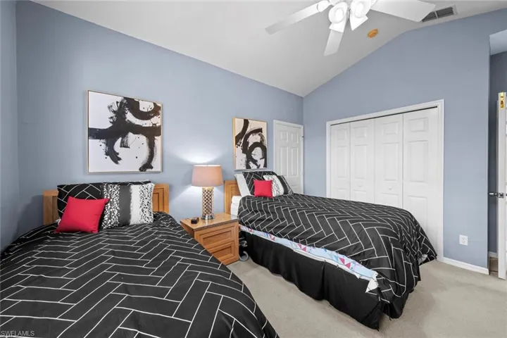 This bedroom features adjoining room perfect for grandchildren or sitting room