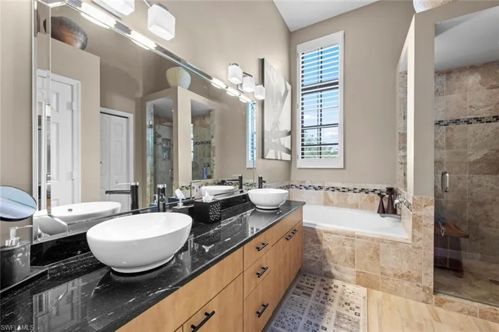 updated master bath