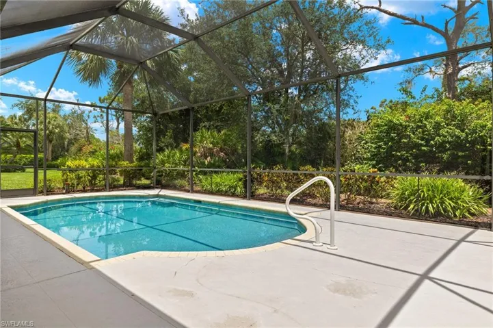 Tranquil Private Pool Area.