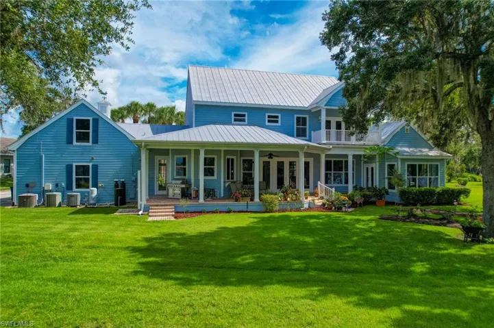 Exterior rear of home
