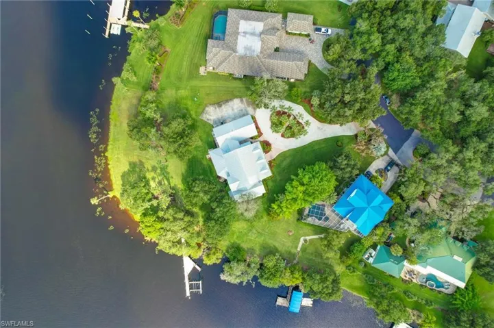 view of home from above.