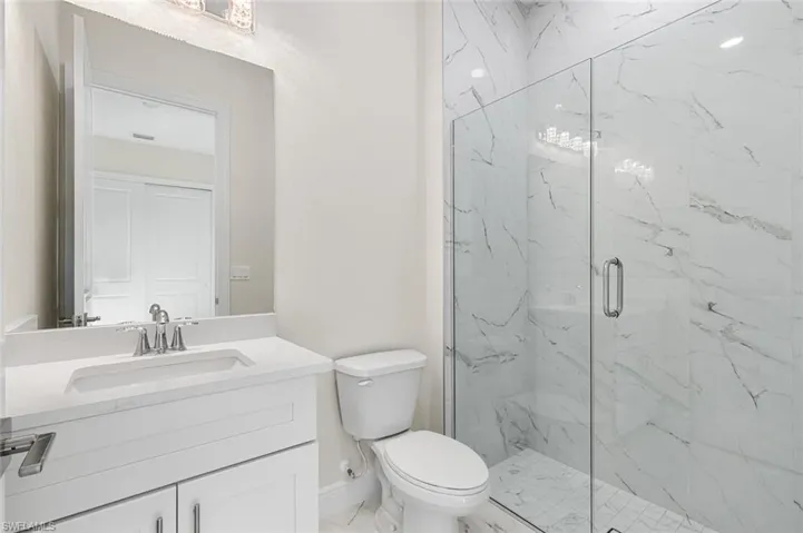 Guest bedroom 1 features ensuite bathroom