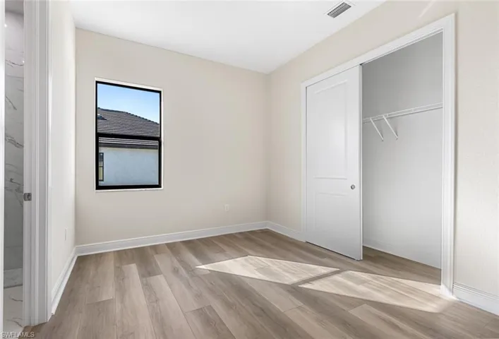 Guest bedroom 1 with spacious closet
