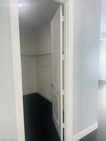 View of closet