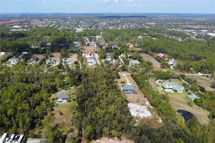 Aerial overview of property's location