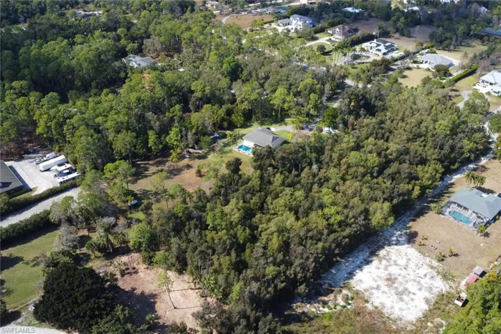 Aerial overview of property's location