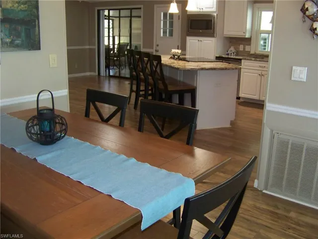 Overlooking amazing kitchen
