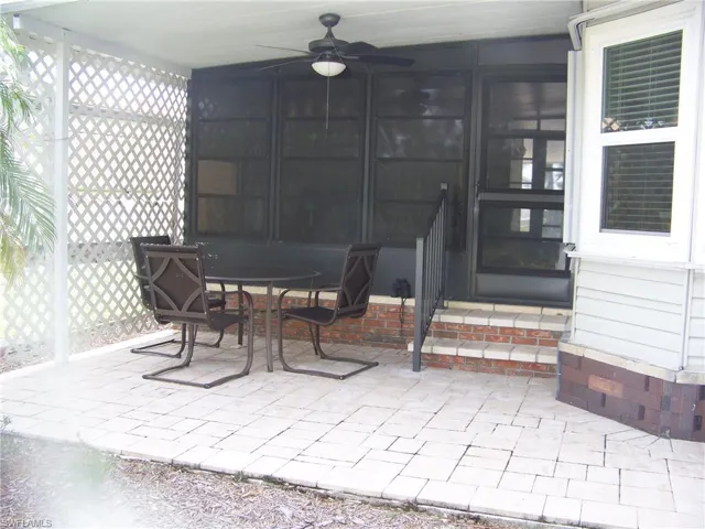 Better look at the patio