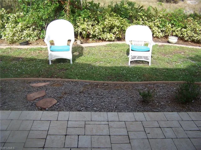 Concrete curbing/garden