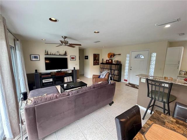 Family Room View From Dining Room