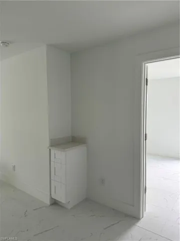 View of tiled empty room