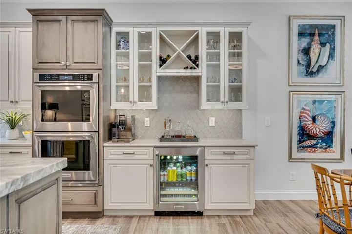 6 foot addition allowed for wine/coffee bar