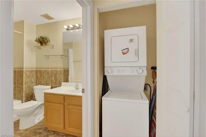 Inside laundry