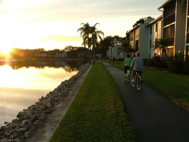 Sunset Ride Around The Lake