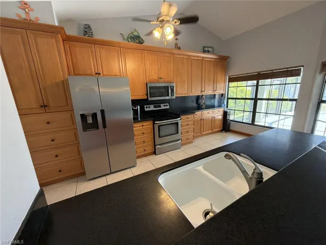 Kitchen featuring stainless