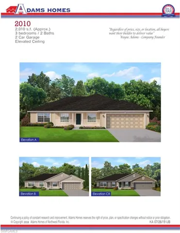 Front Elevation A