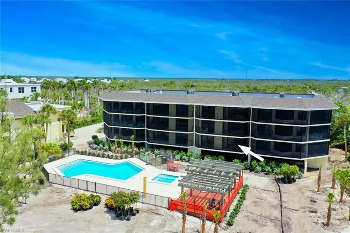 View of pool