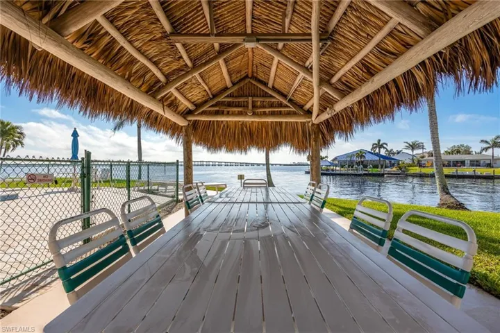 Dock featuring a water view