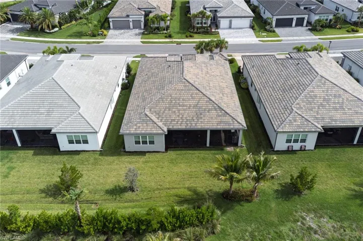 Aerial of back of house