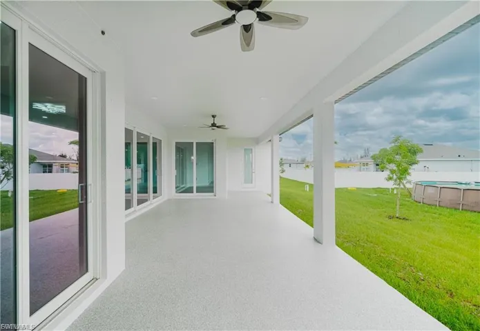 Patio terrace