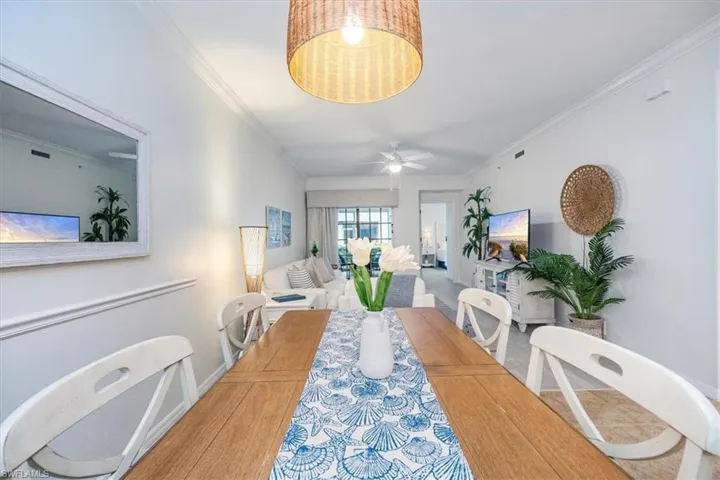 Dining room is open to the main living area