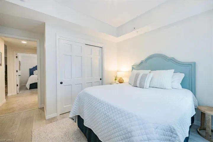 Bedroom featuring Queen bed and closet