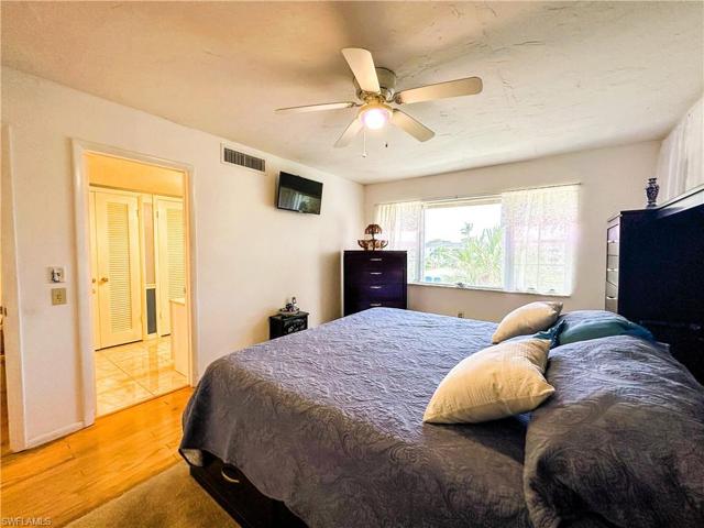 Master bedroom with view of ensuite