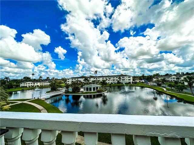 view from balcony