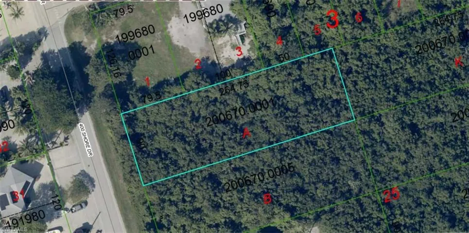 Plat Map. Illustrating the boundaries and dimensions of the property