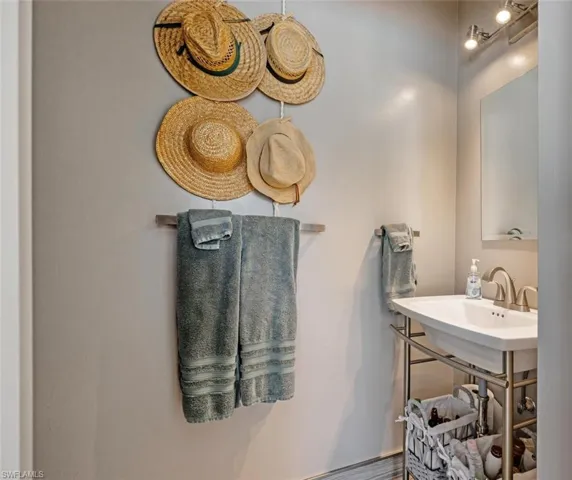 View of bathroom