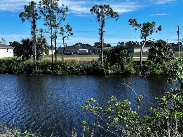 View from across the canal.