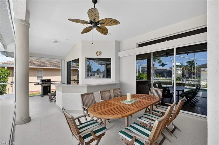 Covered Patio Area