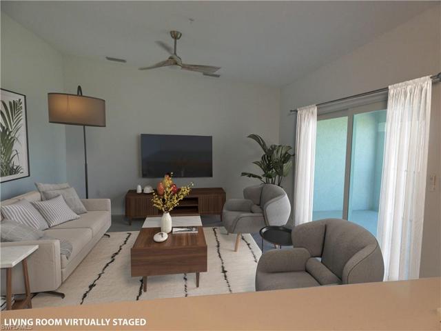 Living Room Virtually Staged