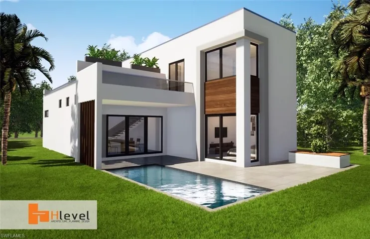 33' wide home concept for narrower lots. 2,327sqft under air living. 3 beds, 2.5 baths. Plans available.89 7th St Bonita Springs FL 34134