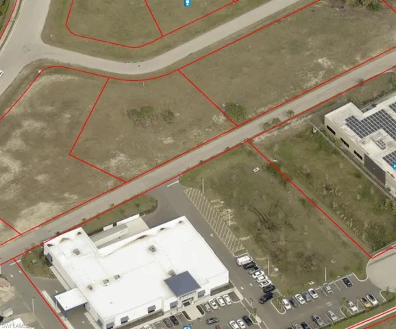Map / location with property boundaries highlighted