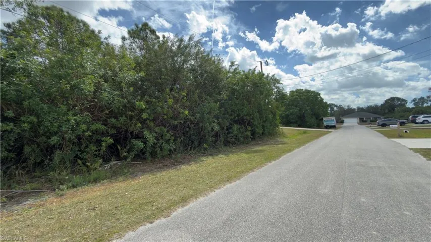 View of asphalt road