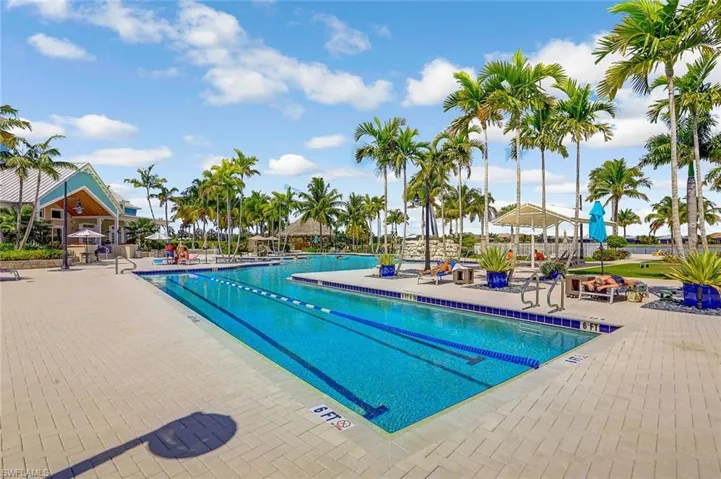 Community lap pool