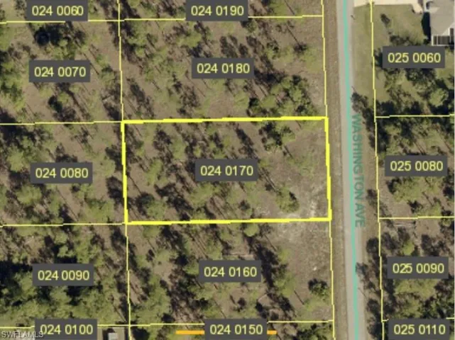 Aerial overview of property's location