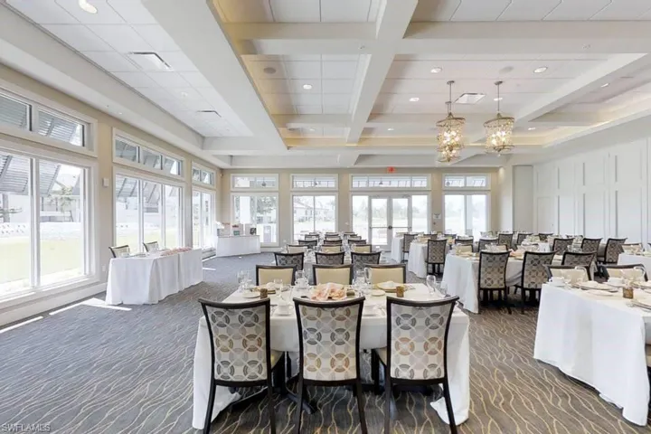 Dinning hall in club house