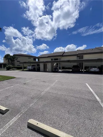 View of car parking with a carport