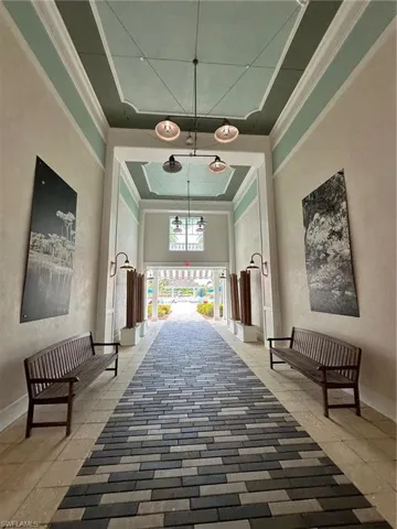 View of clubhouse lobby