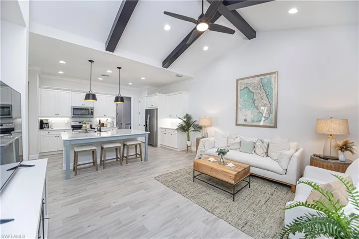 Coastal Cottage with a sunroom