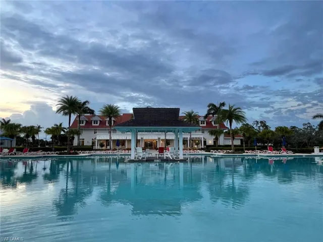 View of pool