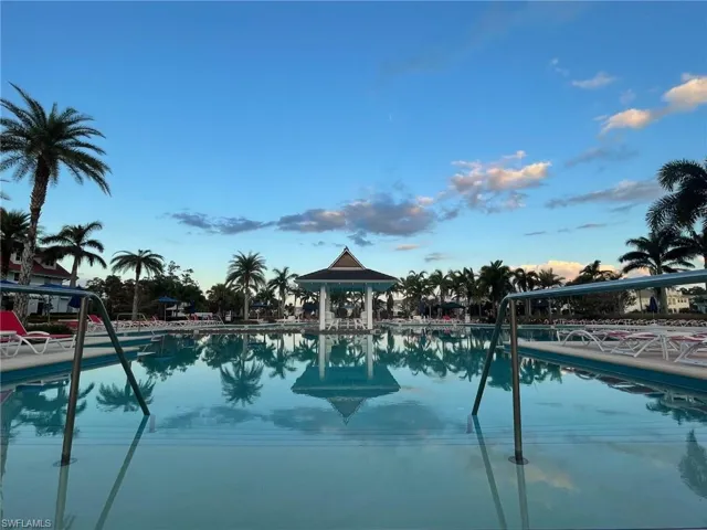 View of pool