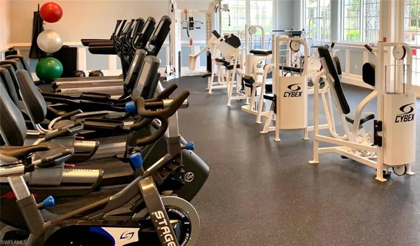 View of gym