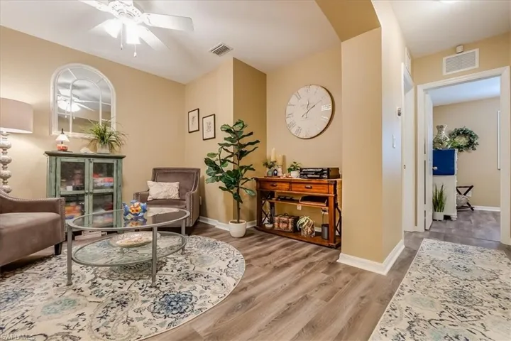 Great space for office area, built ins or a play room!
