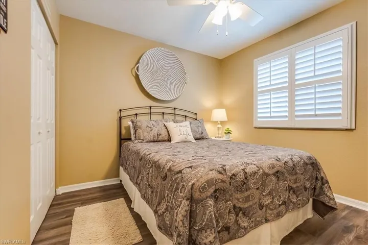 3rd Bedroom with walk in closet